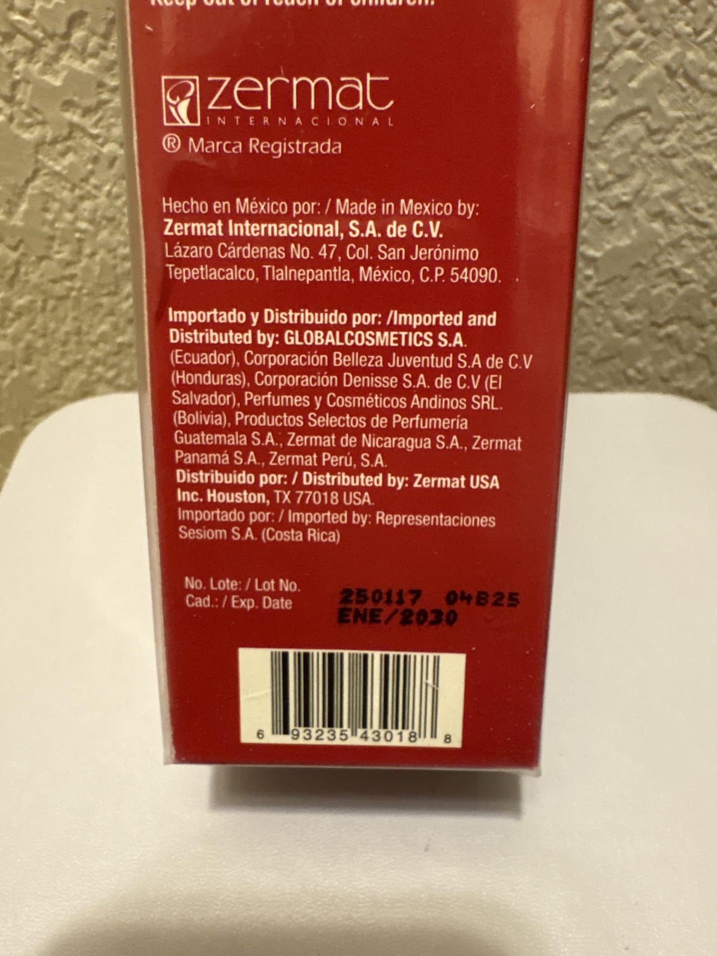 Zermat Latin Passion Perfum W/pheromones By Niurka Markos, 3.38 fl oz by zermat