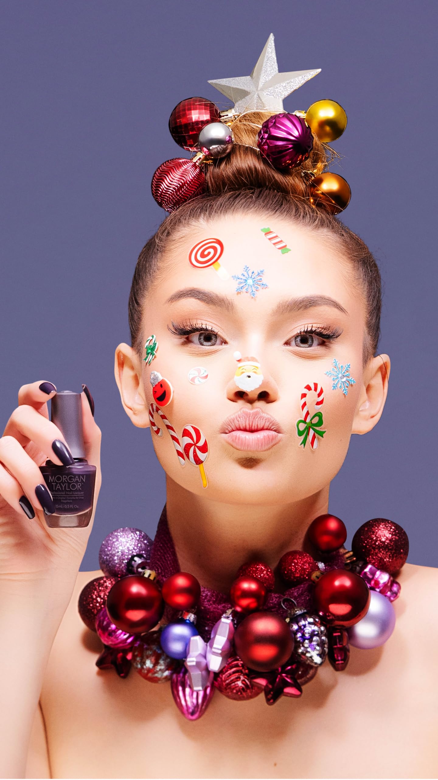 Morgan Taylor Winter 2023 Collection (A Hundred Present Yes), Professional Lacquer, Fast-Drying, Long-Lasting, Perfect for Manicures & Pedicure, 0.5 Beauty & Personal Care Morgan Taylor