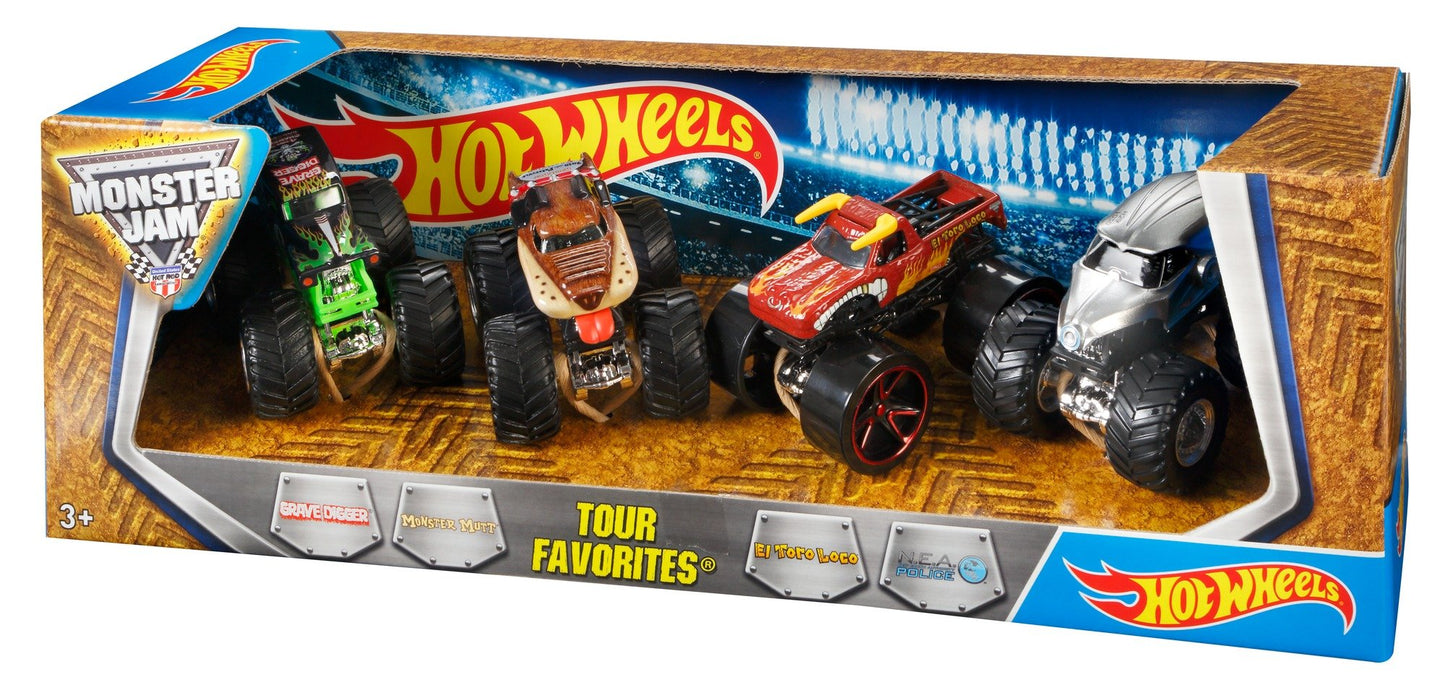Hot Wheels Monster Jam Tour Favorites - Styles May Vary