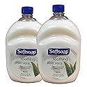 Softsoap Hand Soap Soothing Aloe Vera Moisturizing Hand Soap Refill 64 Fl Oz (Pack of 2)