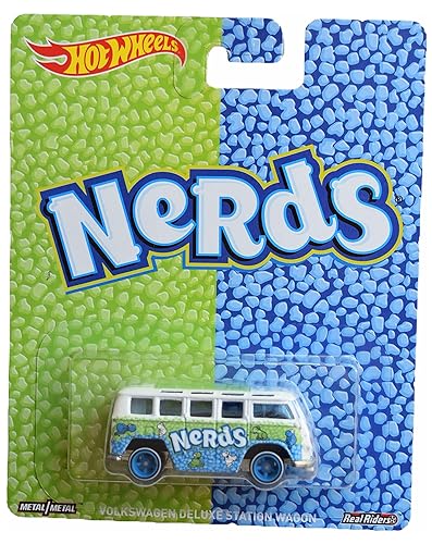 Hot Wheels Volkswagen Deluxe Station Wagon, [White] Nerds