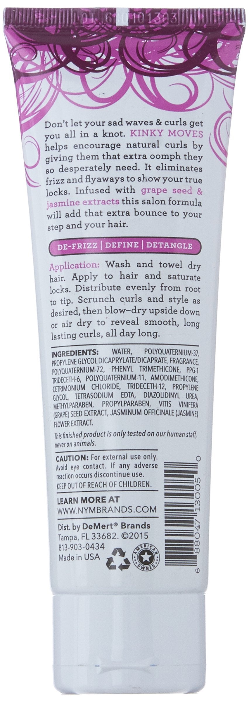 Not Your Mothers Kinky Moves Hair Cream 4 Ounce (Curl Define) (118ml)