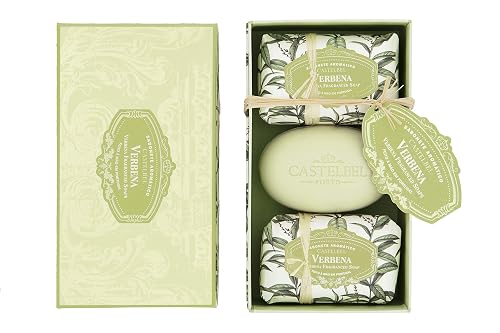 Castelbel Verbena Fragranced Boxed Soap Set (3 x 150g) Beauty & Personal Care Castelbel