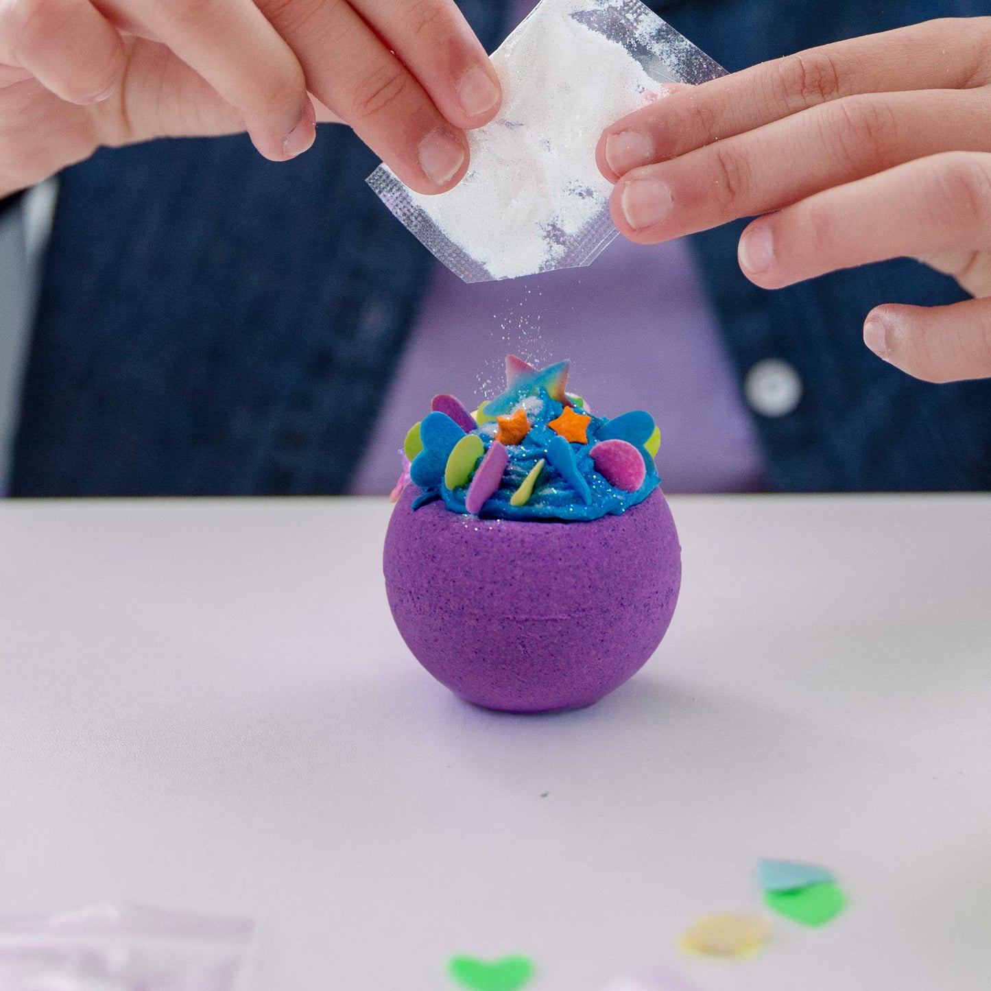 Sugar Bombs by Horizon Group USA, Design & Decorate Your Own Galactic Themed Fizzing Bomb.Fizz In Bowl to Revel Hidden Surprise Gift.Embellish…