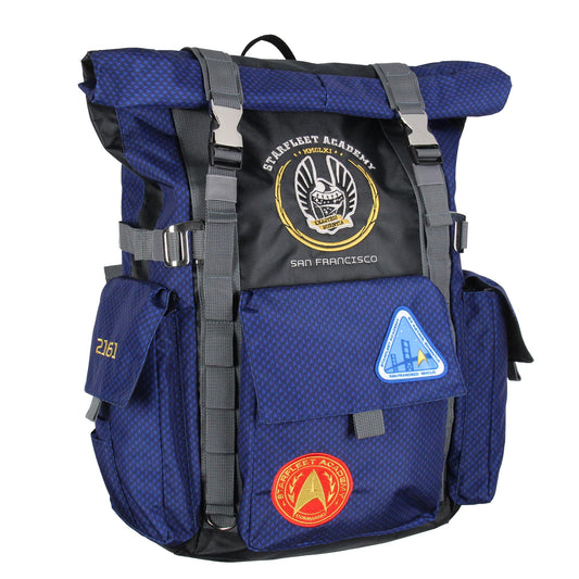 INTIMO Star Trek Starfleet Academy Roll Top Hiking Gym Laptop School Travel Backpack