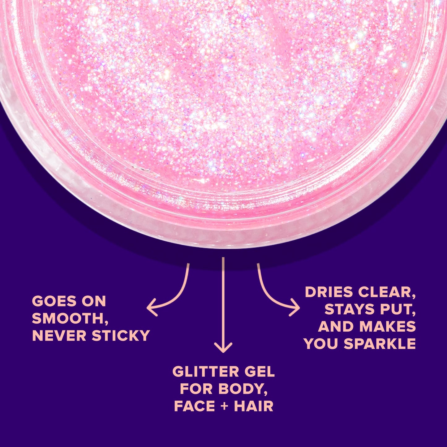 UNICORN SNOT Holographic Face Glitter & Body Glitter Gel | Holiday Glitter Makeup: Stocking Stuffers & Christmas Gift | Hair Glitter, Vegan & Cruelty