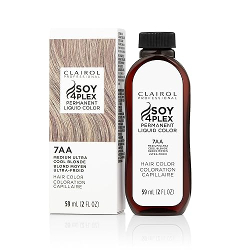 Clairol Professional Permanent Liquicolor, 7aa Med Ultra Cool Blonde, 2 Fl Oz - Packaging May Vary