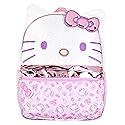 AI ACCESSORY INNOVATIONS Sanrio Hello Kitty Apples and Bows Sequin with PVC Bow Zipper Pull School Travel 16" Backpack For Kids
