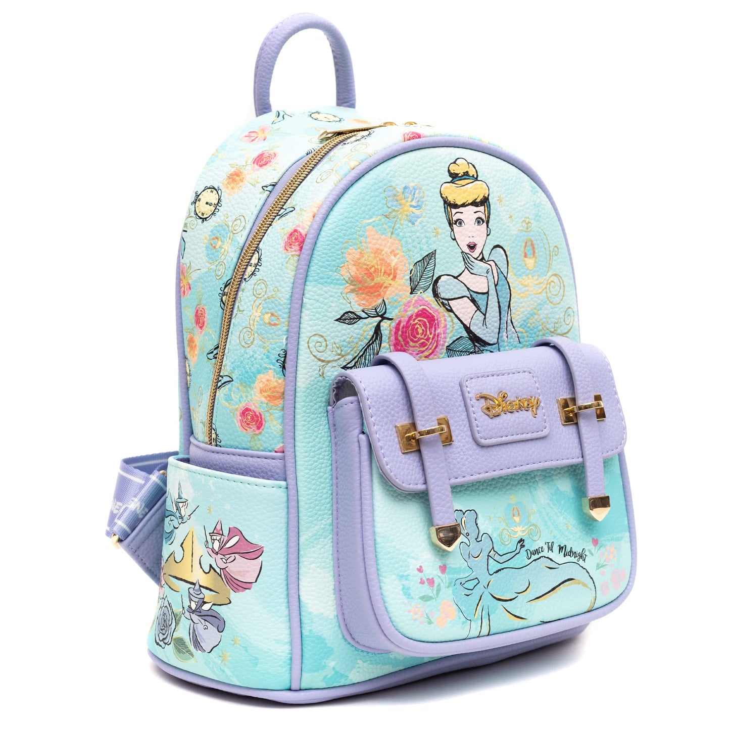 Wondapop Cinderella 11" Vegan Leather Fashion Mini Backpack
