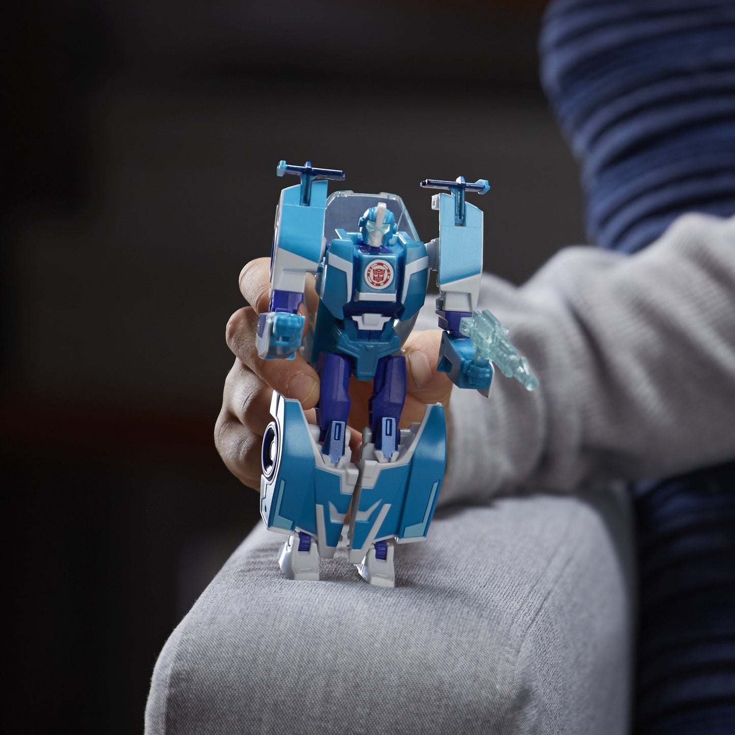 Transformers TRA RID Warrior Blurr Action Figure