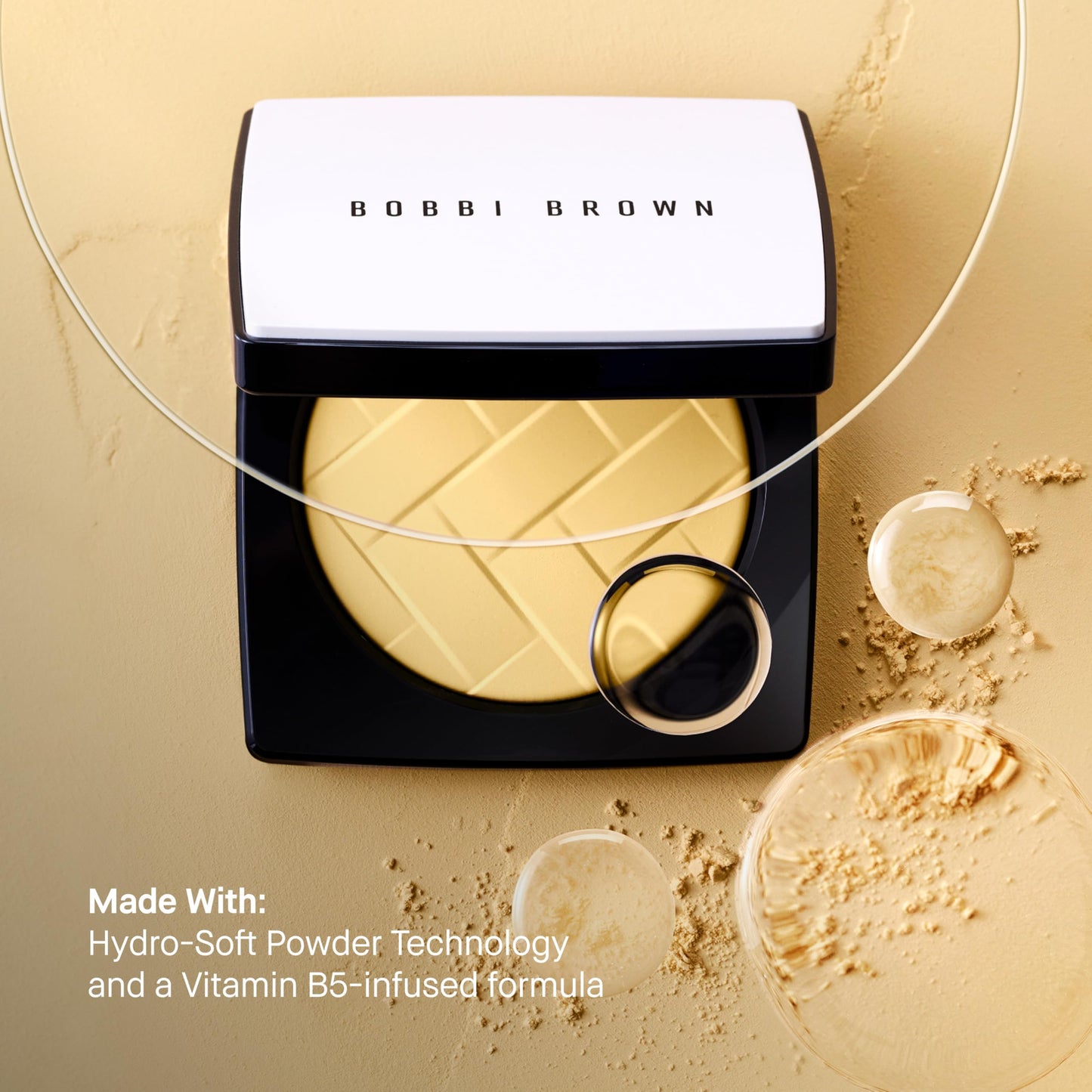 Bobbi Brown Vitamin Enriched Pressed Powder | Hydrating Makeup-Setting Powder for Even-Toned Look | Vitamin B, 0.28 Ounce, Peach