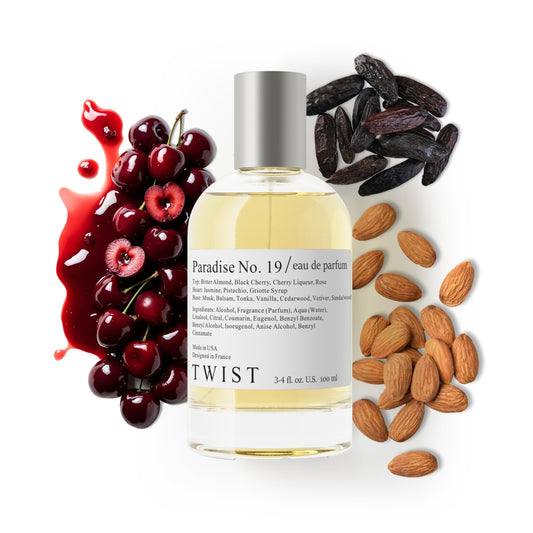 Twist - Paradise No. 19 - Eau De Parfum Inspired by T. Ford Lost Cherry, Long-Lasting Perfume for Women & Men, Paraben Free, Vegan, Clean Ingredients Beauty & Personal Care HOUSE OF TWIST