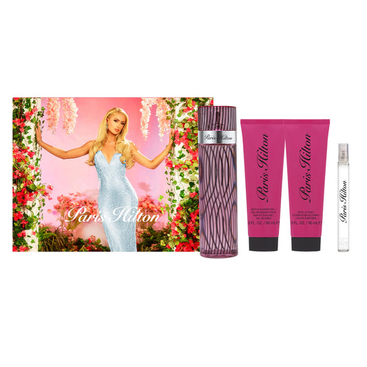 Paris Hilton Women 4 PC Fragrance Gift Set