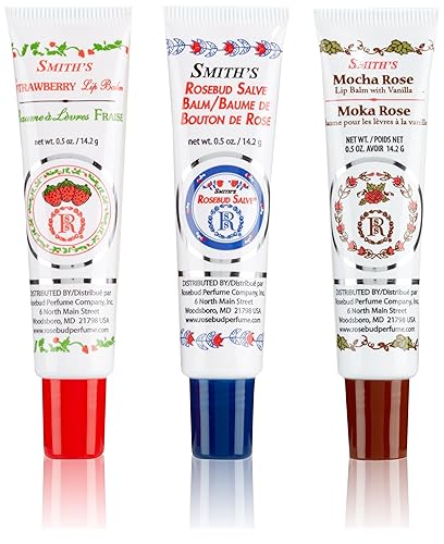 Rosebud Medley Of Lip Balm Tubes, 0.5 Ounce, 2.4 Count