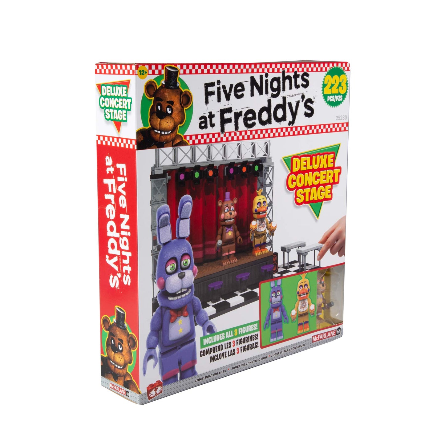 McFarlane Toys Five Nights at Freddy’s Deluxe Concert Stage Large Construction Set