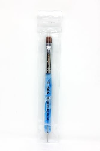 Kolinsky Brush w Dotter (Kolinsky 666 - 14) Beauty & Personal Care 666
