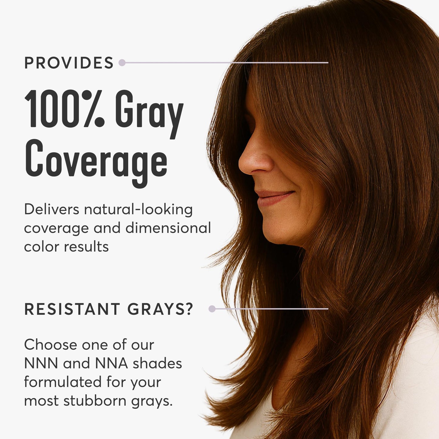 Madison Reed Radiant Hair Color Kit - 6.5NNA Medium Neutral Brown (Sondrio), Permanent Hair Dye for Resistant Grays, 100% Gray Coverage | PPD-Free