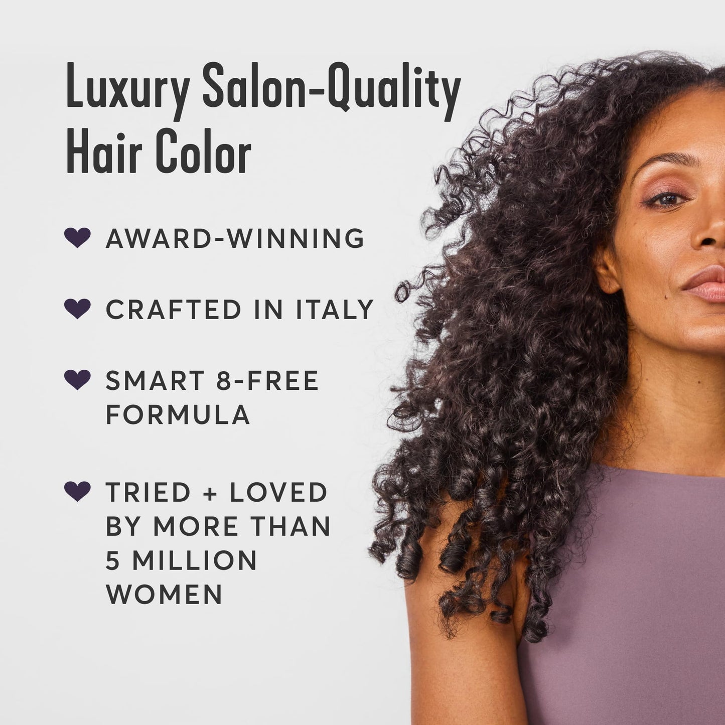 Madison Reed Radiant Hair Color Kit - 3NNA Cool Black-Brown with Ash Undertones (Positano Black), Dimensional Gray Hair Blending Permanent Hair Dye
