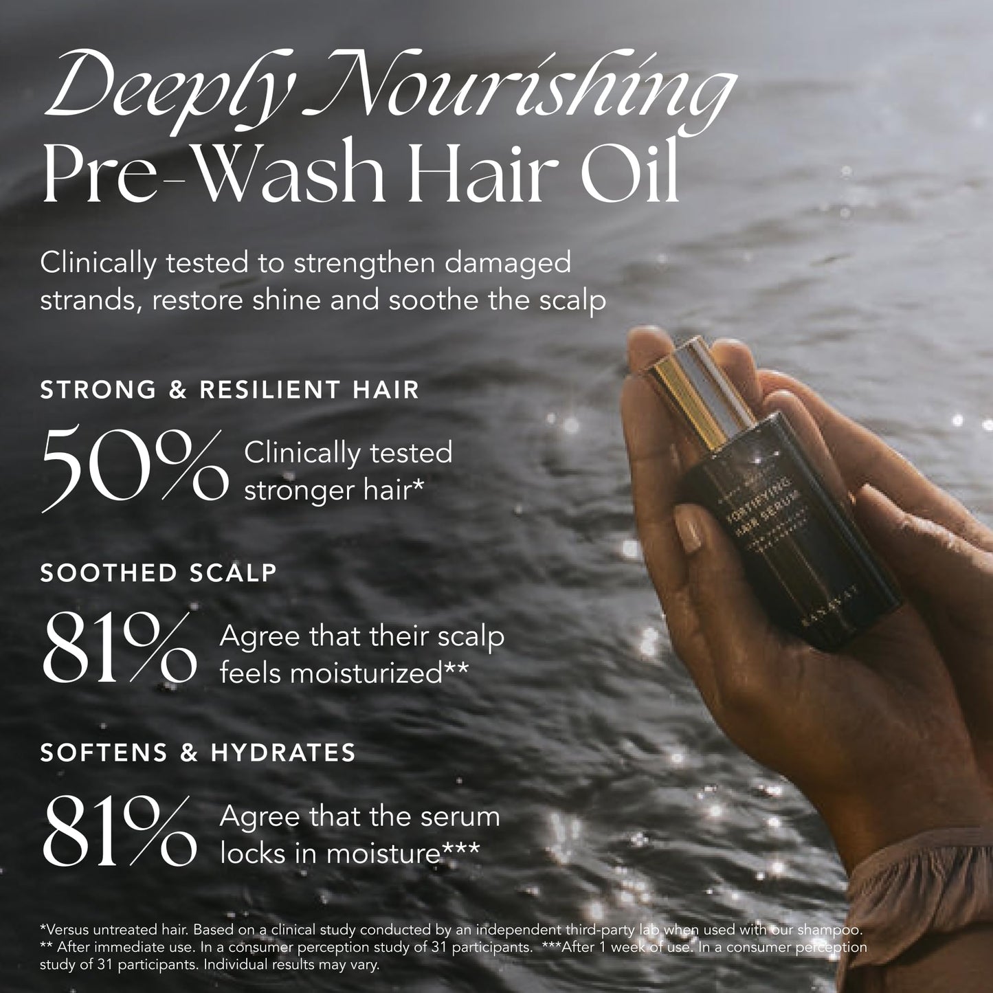 RANAVAT BOTANICS RANAVAT Mighty Majesty - Fortifying Hair Serum - Hair Oil Serum for Scalp Hydration, Frizz Control, & Hair Shine - With Jasmine