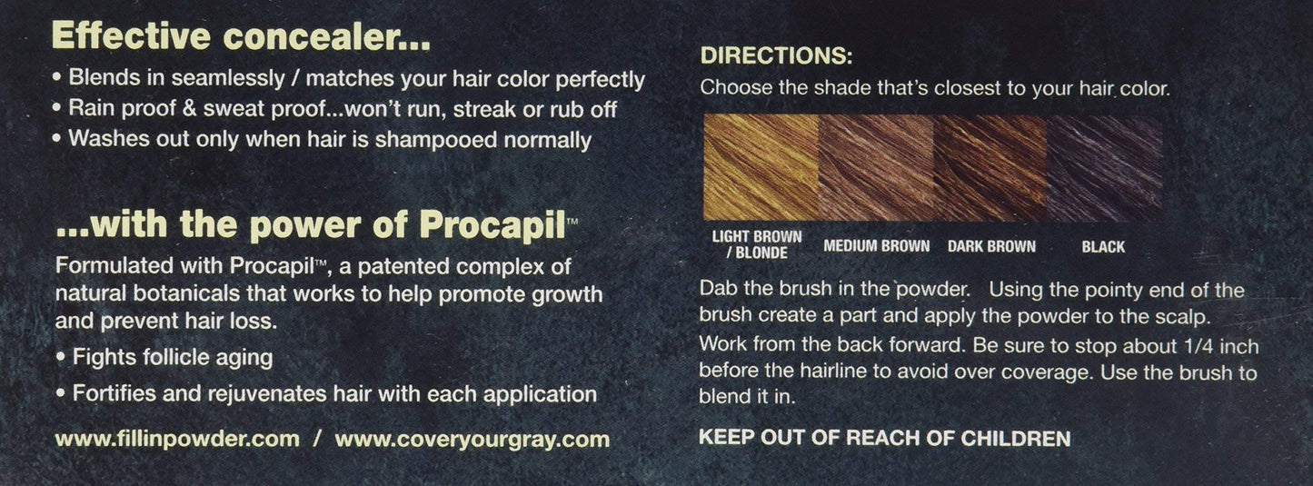 LISA RACHEL Cyg Fill in Powder Men, Dark Brown