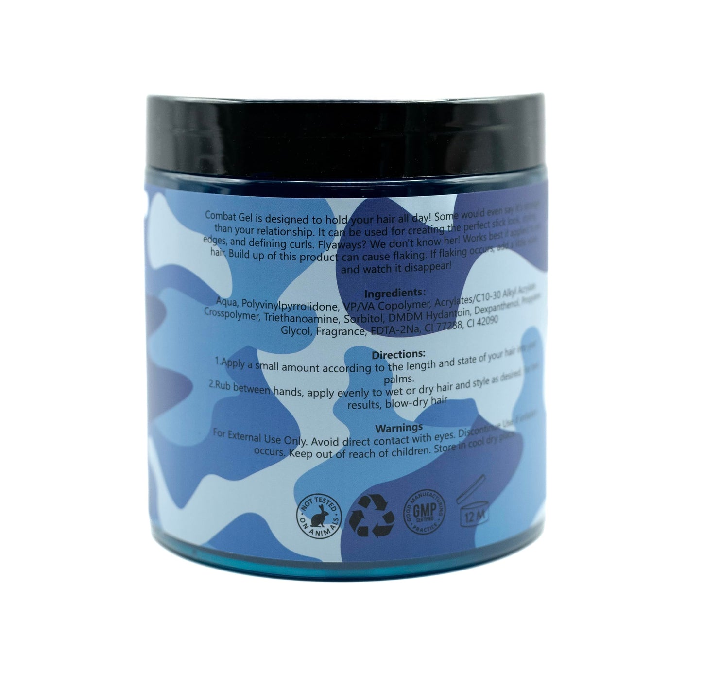 Combat Gel extreme hold hair gel (500 ML, Blueberry) Beauty and Personal Care Combat Gel