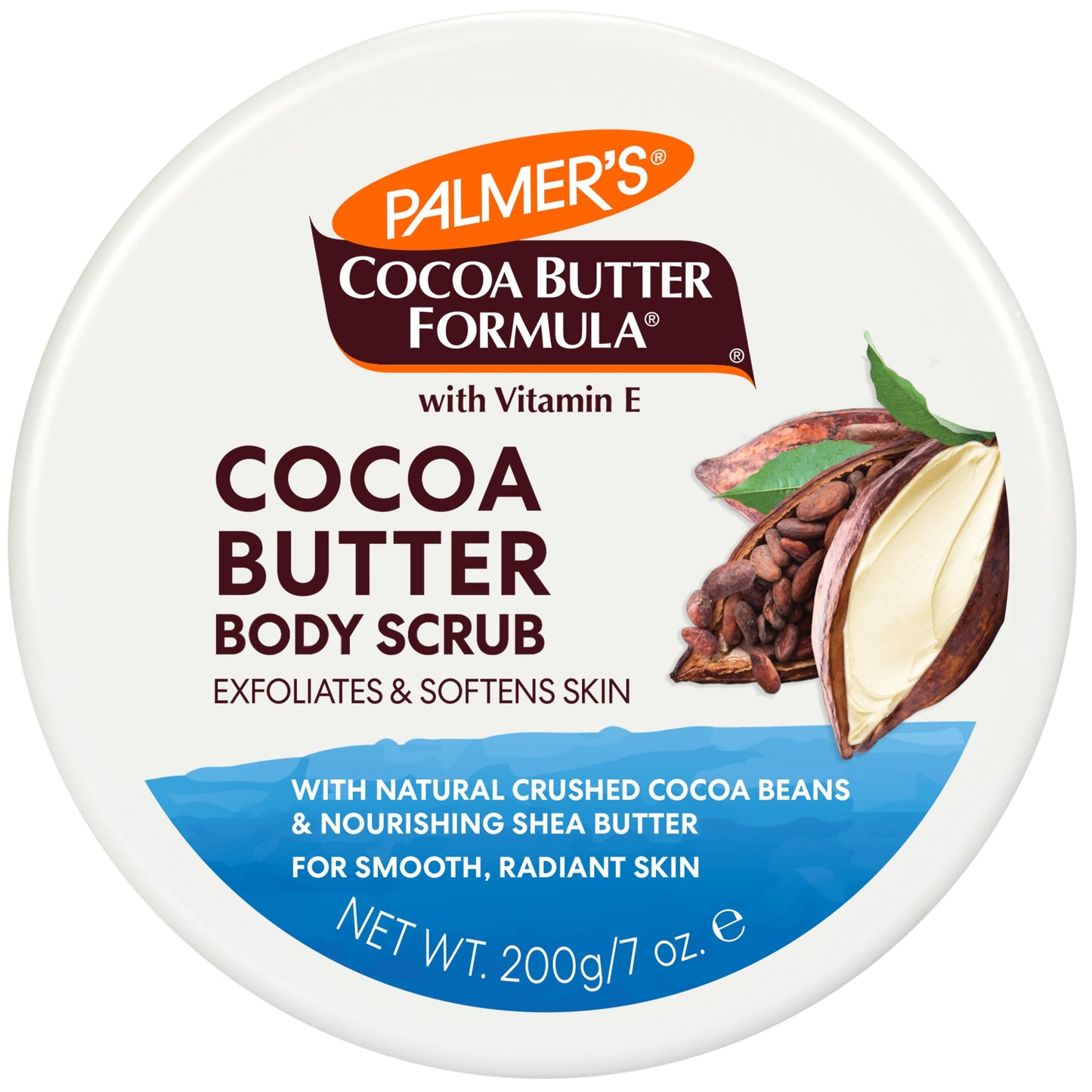 Palmer's Cocoa Butter Formula Exfoliating Body Scrub for Smooth Skin, Skin Exfoliator for Women and Men, 7.05 oz Beauty & Personal Care Palmer's