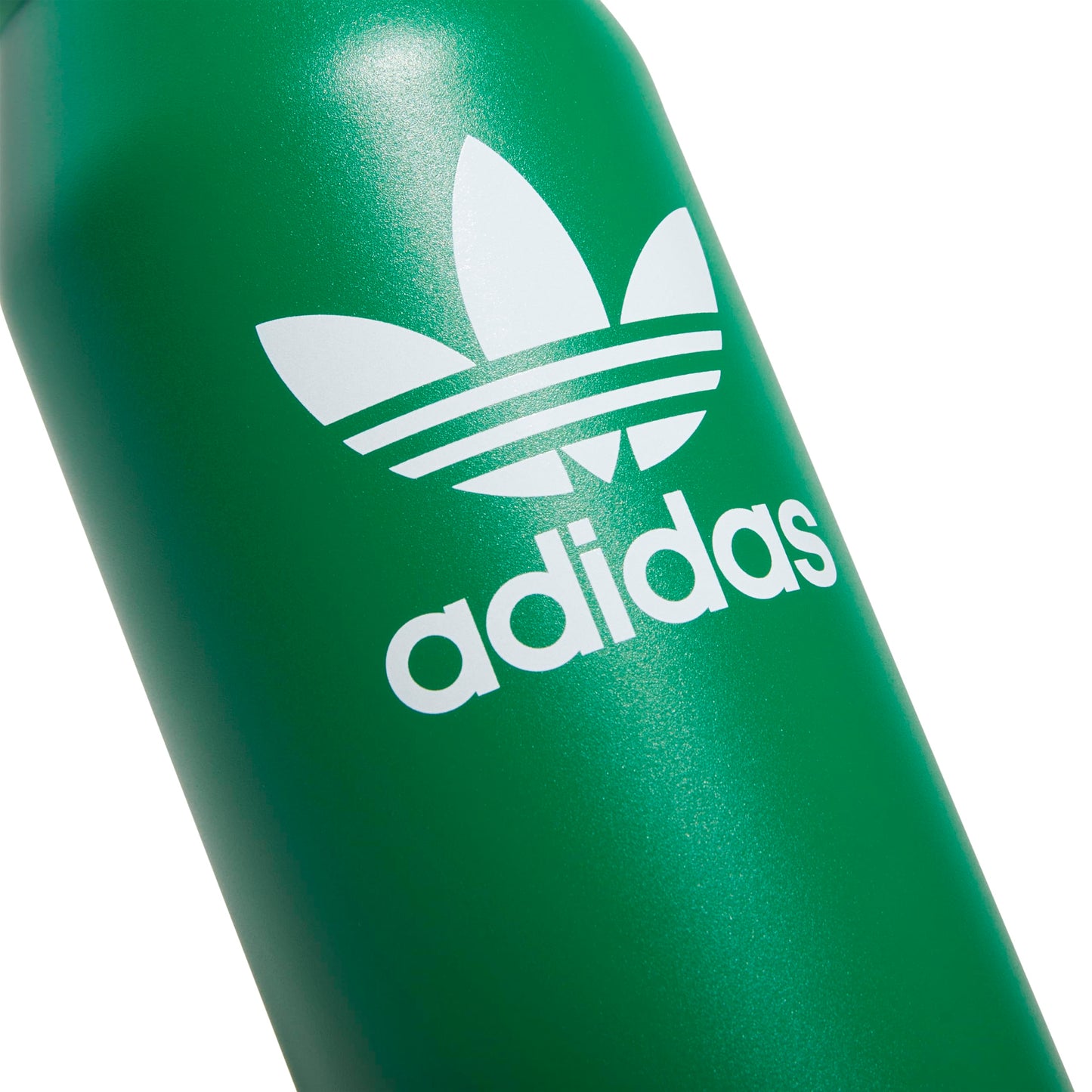 adidas Originals 1 Liter (32 oz) Metal Water Bottle, Hot/Cold Double-Walled Insulated 18/8 Stainless Steel, Green/White, 32 Ounces