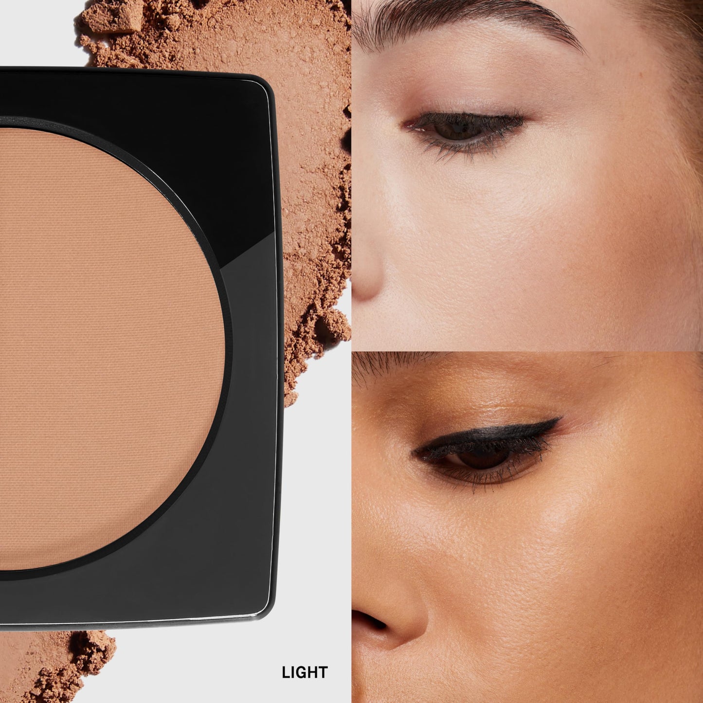 Bobbi Brown Bronzing Powder | Skin-Warming Matte Bronzer Powder for Natural-Looking Warmth, 0.32 Ounce, Light