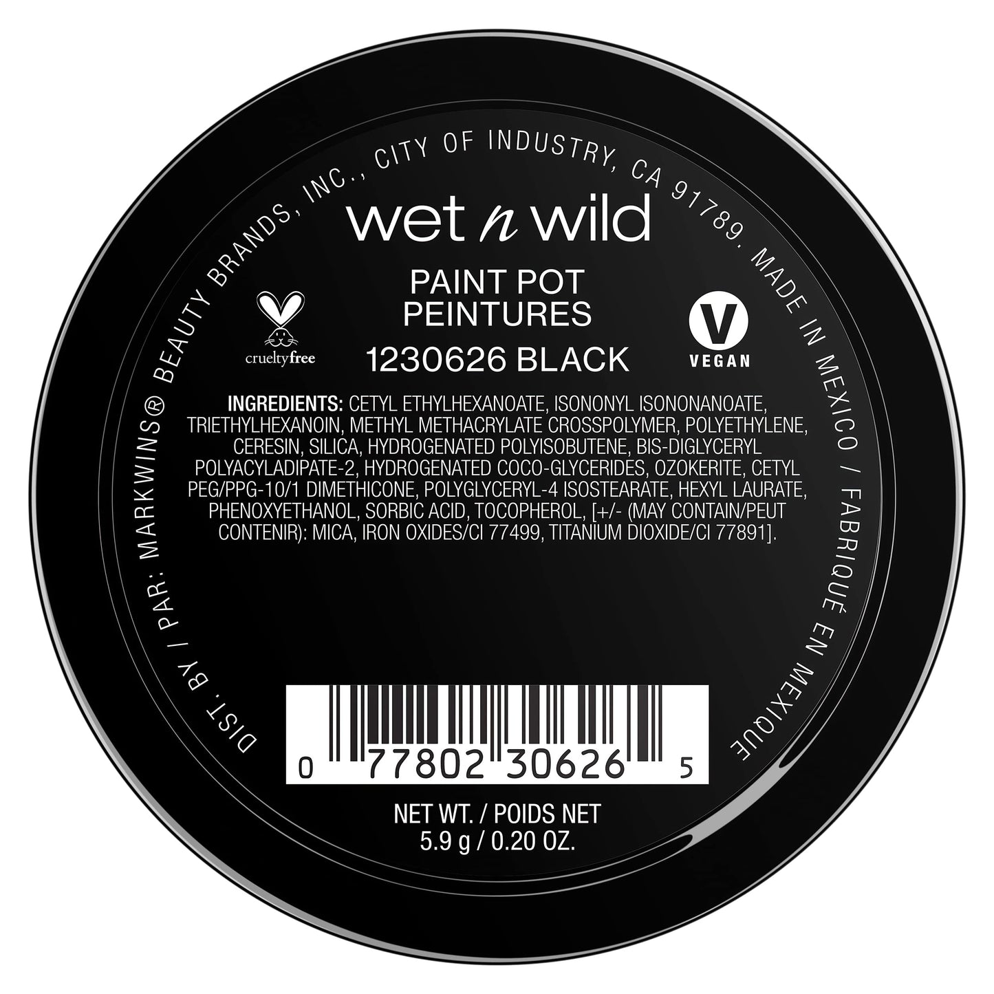 wet n wild Fantasy Makers Paint Pot Black