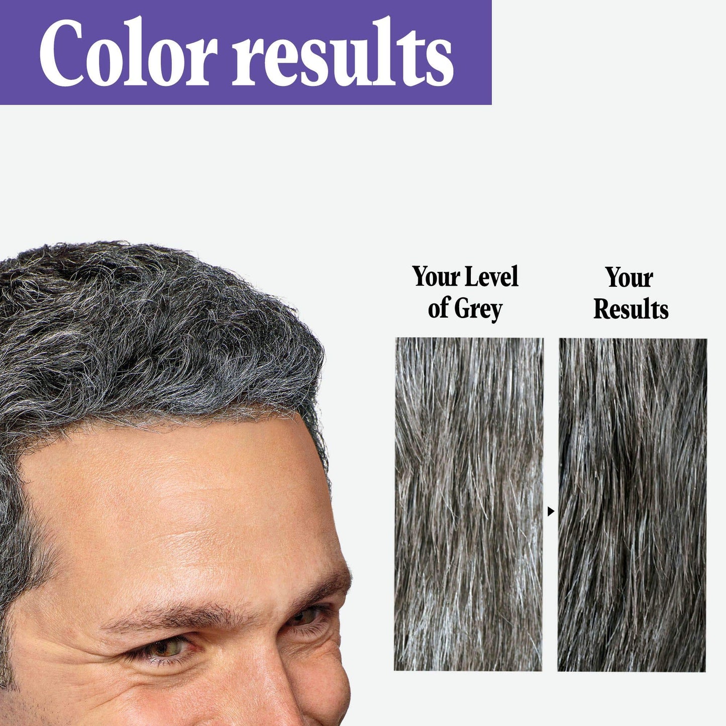 Just For Men Touch of Gray Men's Hair Color, Dark Brown-Black