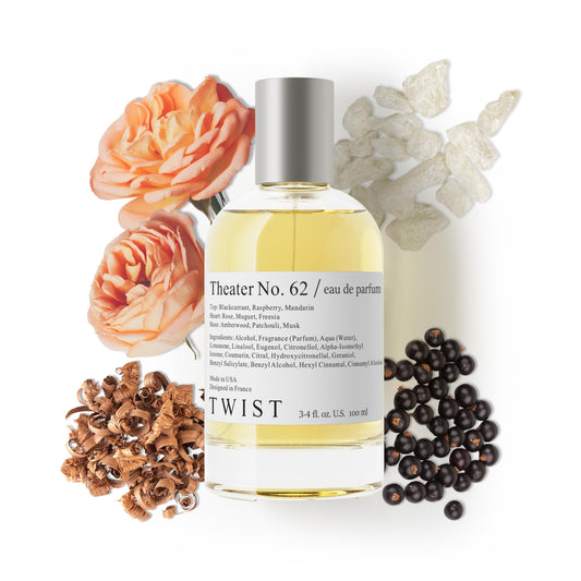 Twist - Theater No. 62 - Eau De Parfum Inspired by A. Si Long-Lasting Perfume For Women, Paraben Free, Vegan, Clean Ingredients, Fragrance - Spray 100 Beauty & Personal Care HOUSE OF TWIST