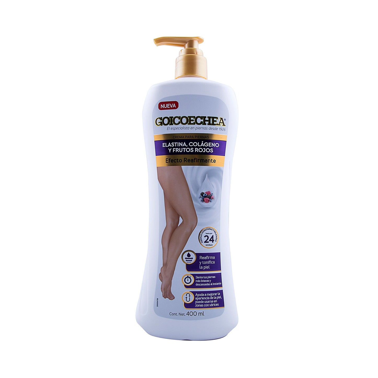 Goicoechea Collagen Lotion Skin Firming, Colageno Efecto Reafirmante for Legs, Body, Arms, 13.5 oz. (Pack of 2)