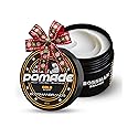 Bossman Hair & Beard Pomade for Men (Gold Scent) - Medium Hold & Moisturizing for Hair, Beard & Mustache Styling - Made in USA