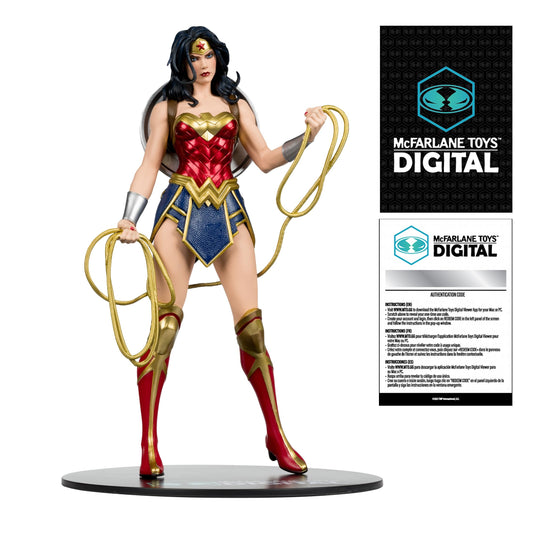 McFarlane Toys - DC Direct Wonder Woman by Jim Lee 1:6 Scale Posed Figure Digital Collectible