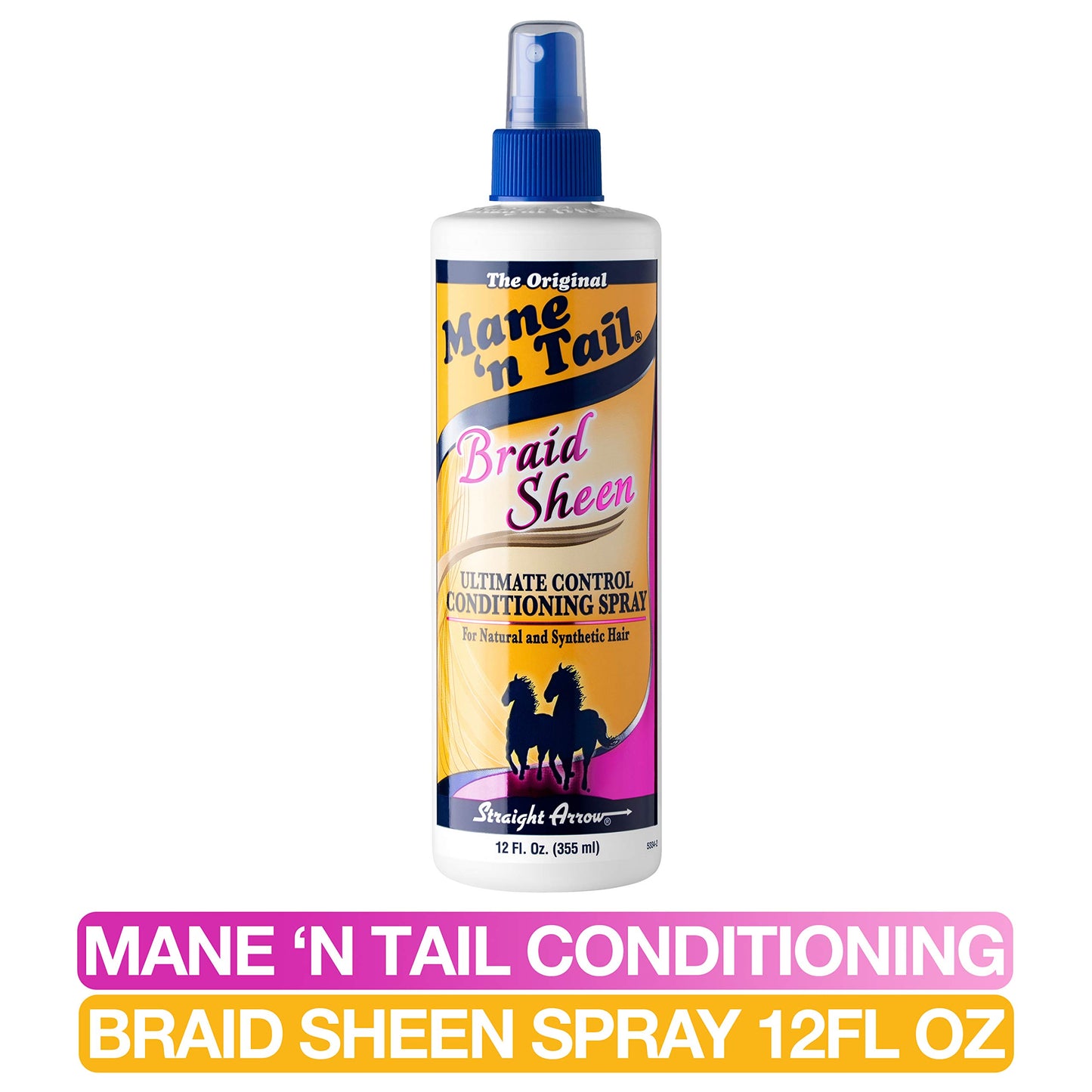 Mane 'n Tail Braid Sheen Spray, 12 Oz, MNT543706