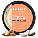 Ashanti Naturals Scented Whipped Shea Butter for Skin | African Body Butter for Women w/Coconut, Almond Oil (Juicy Peach Souffle, 8 oz)