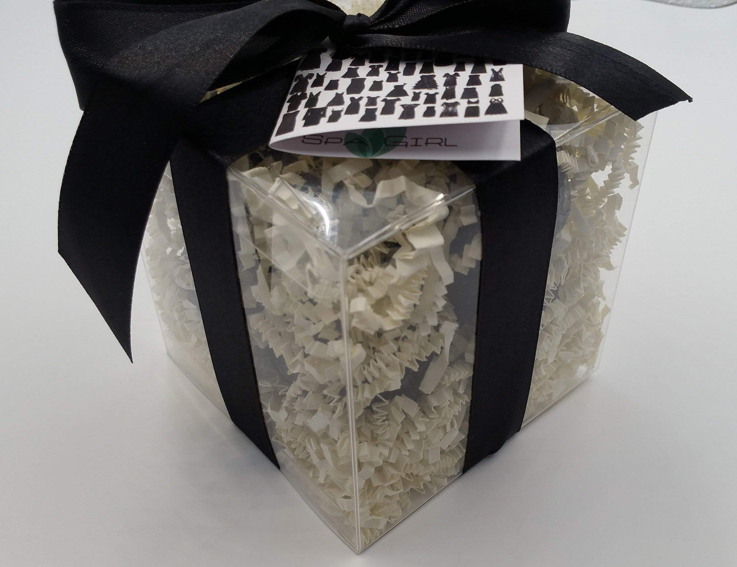 Spa Pure LITTLEBLACKDRESS Bath Bombs: GIFT SET with 6 Bath Bomb Fizzies with Shea, Mango & Cocoa Butter, Ultra Moisturizing (14 Oz) Great for Dry…