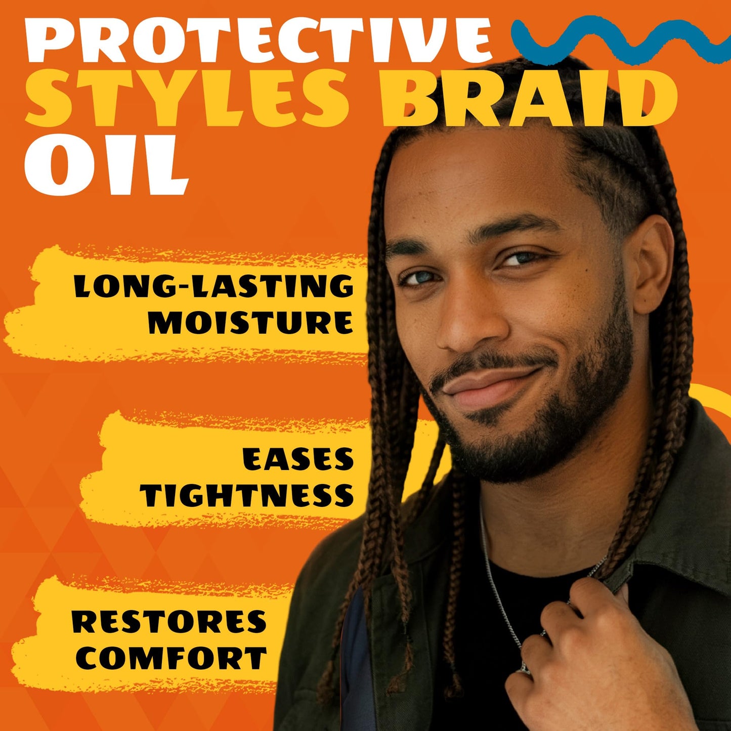 AllDay Locks Braid Oil - Spray On Hair Oil for Braid & Scalp Care, for Men and Women, Moisturizing and Strengthening Treatment, Hair Oil for Dry Scalp