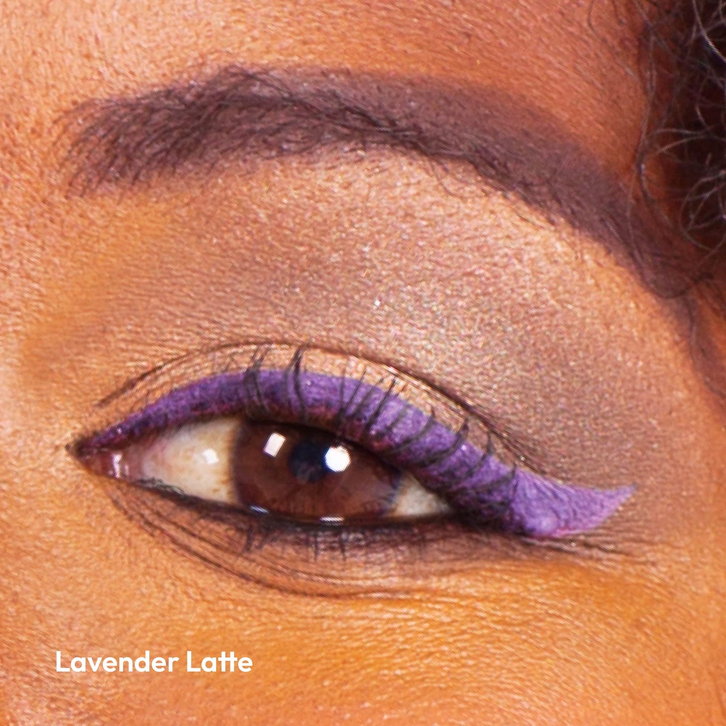 Ruby Kisses Party Proof Eyeliner, Pastel Colors Premium Felt-tip Waterproof Long-lasting Eyeliner (Lavender Latte)