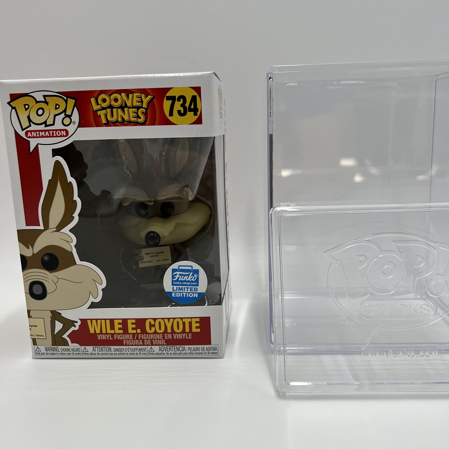 Funko POP! Animation: Looney Tunes Wile E. Coyote #734 Exclusive [Sold Out]