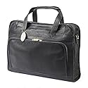 Claire Chase Professional Computer Briefcase, Black, One Size