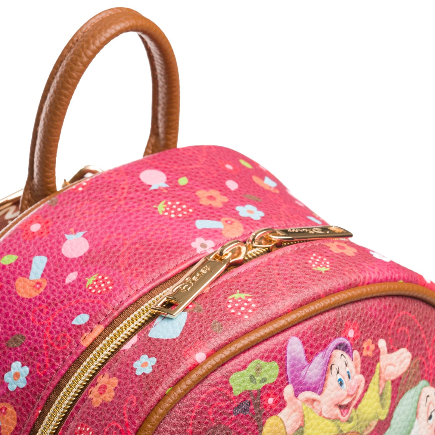Wondapop Disney Snow White And The Seven Dwarfs 11" Vegan Leather Fashion Mini Backpack