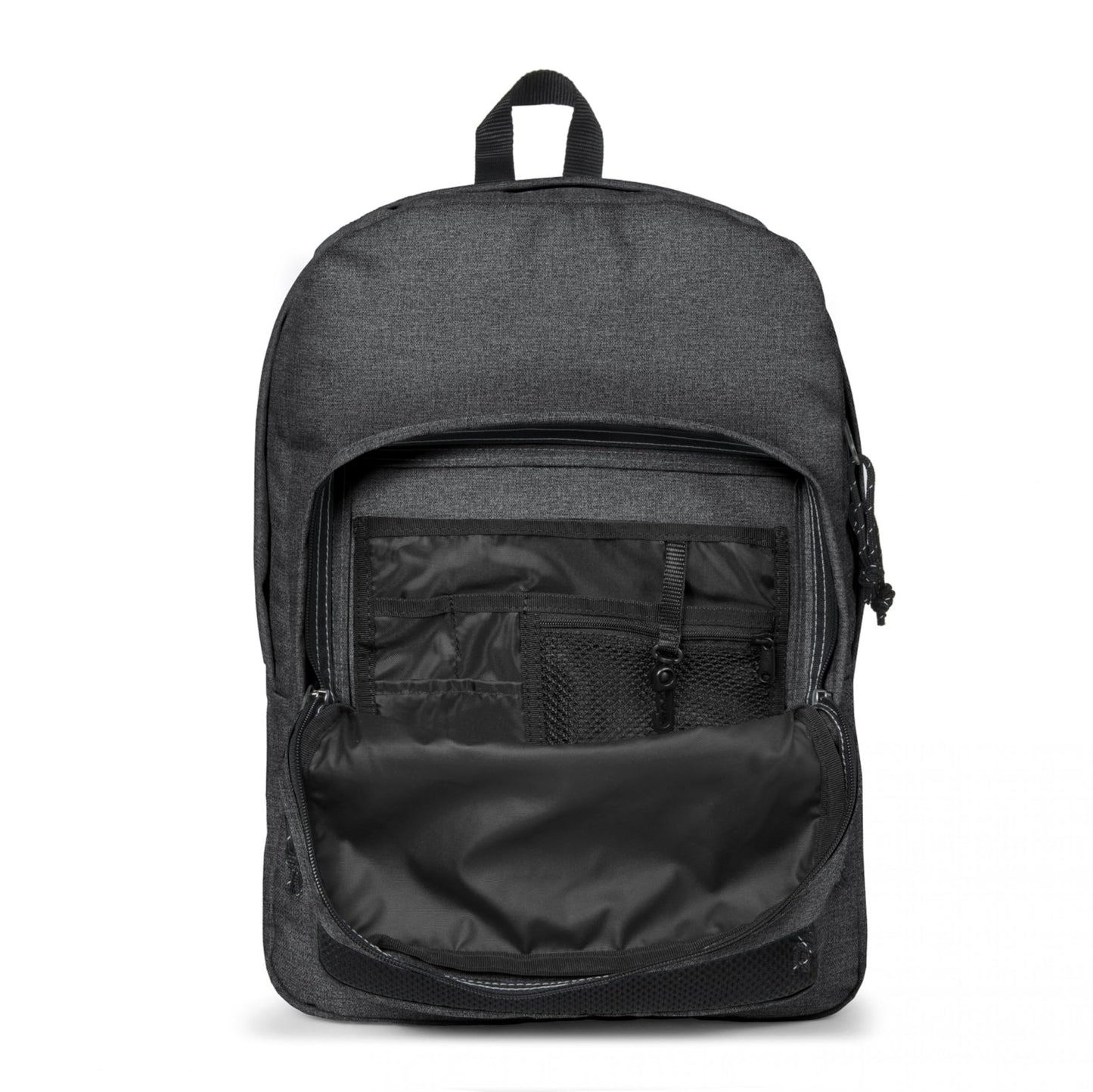 Eastpak Pinnacle Backpack - Bag For School,Travel, Work, or Bookbag - Black Denim