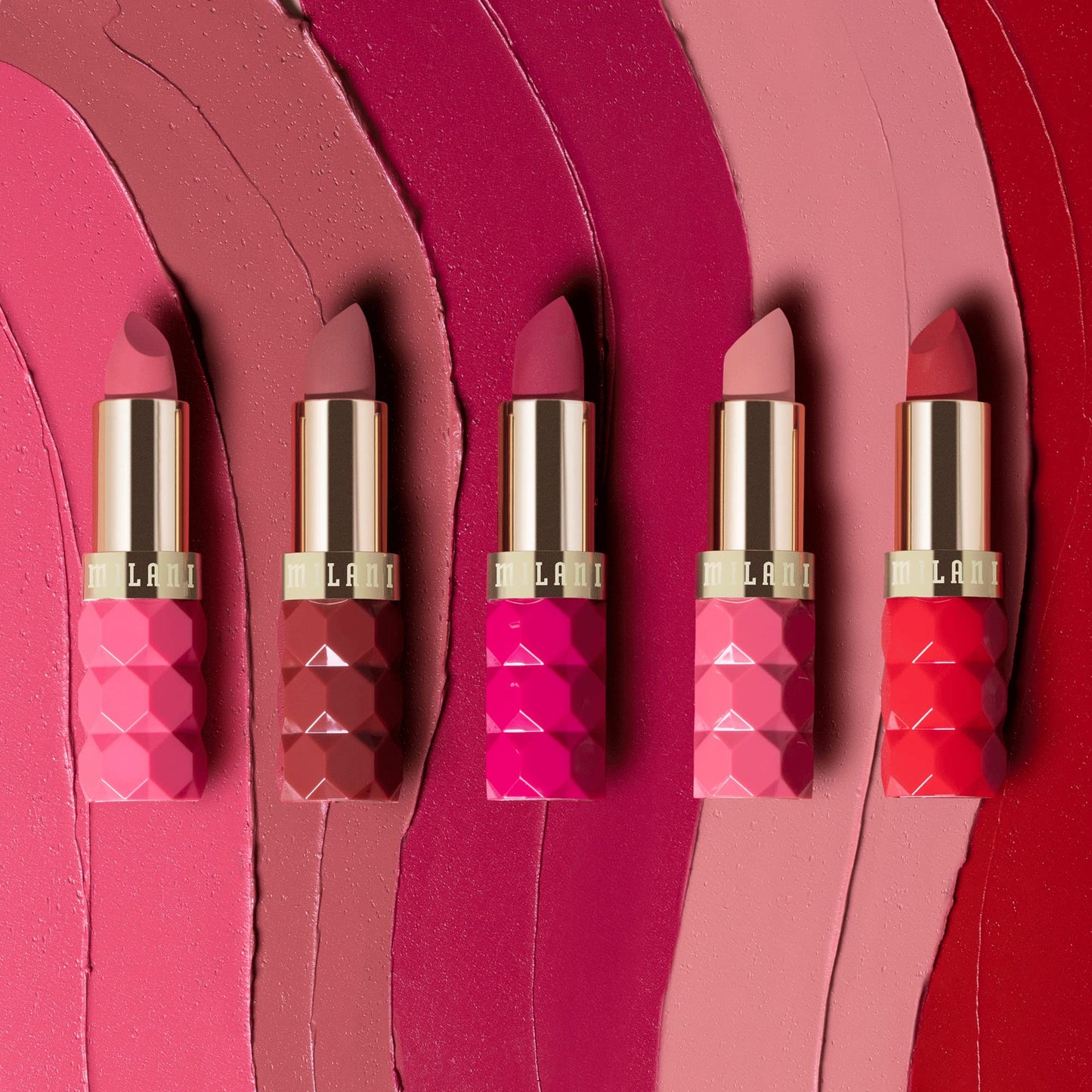 Milani Color Fetish Matte Lipstick, Hydrating Velvet Finish, Full Coverage Long Lasting, Moisturizing Cream Lip Color with Hyaluronic Acid, 0.14 oz,