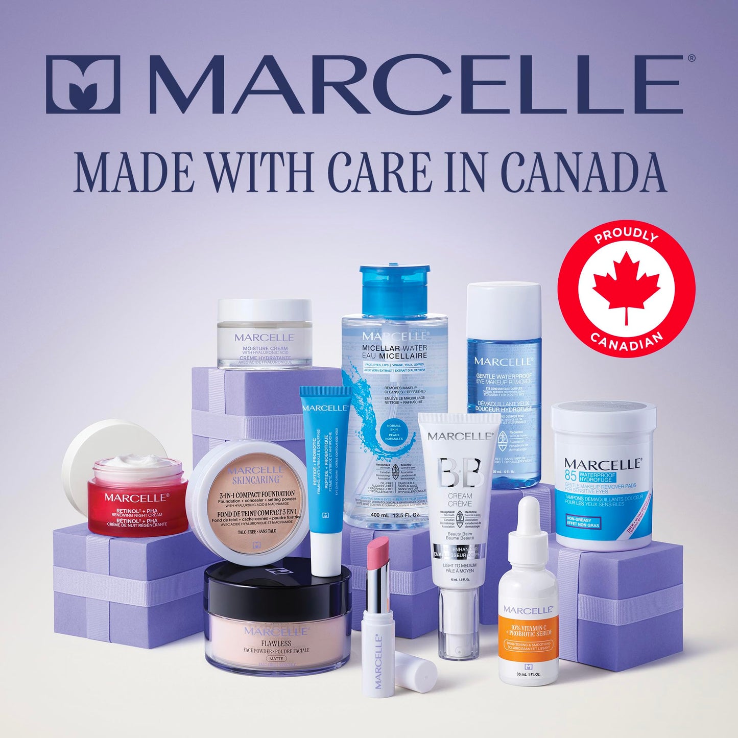 Marcelle Loose Setting Face Powder, Translucent, Talc-Free, Mattifying, Natural & Smooth Finish, Flawless Complexion, Long-Lasting, Hypoallergenic