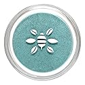 Honeybee Gardens PowderColors, Clean Mineral Eye Shadow in Castaway, Bright Shimmery Turquoise Blue, Versatile, Portable, & Skin-Friendly, 2g