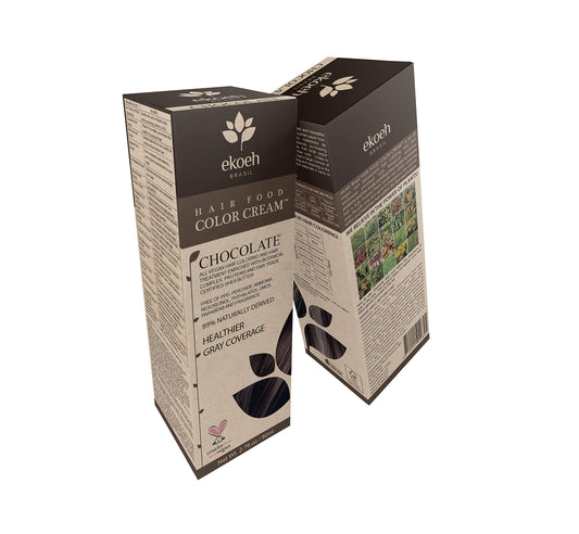 Hair Color EKOEH BRASIL Cream Chocolate, PPD FREE, VEGAN 2.7fl.oz Beauty & Personal Care Ekoeh Brasil