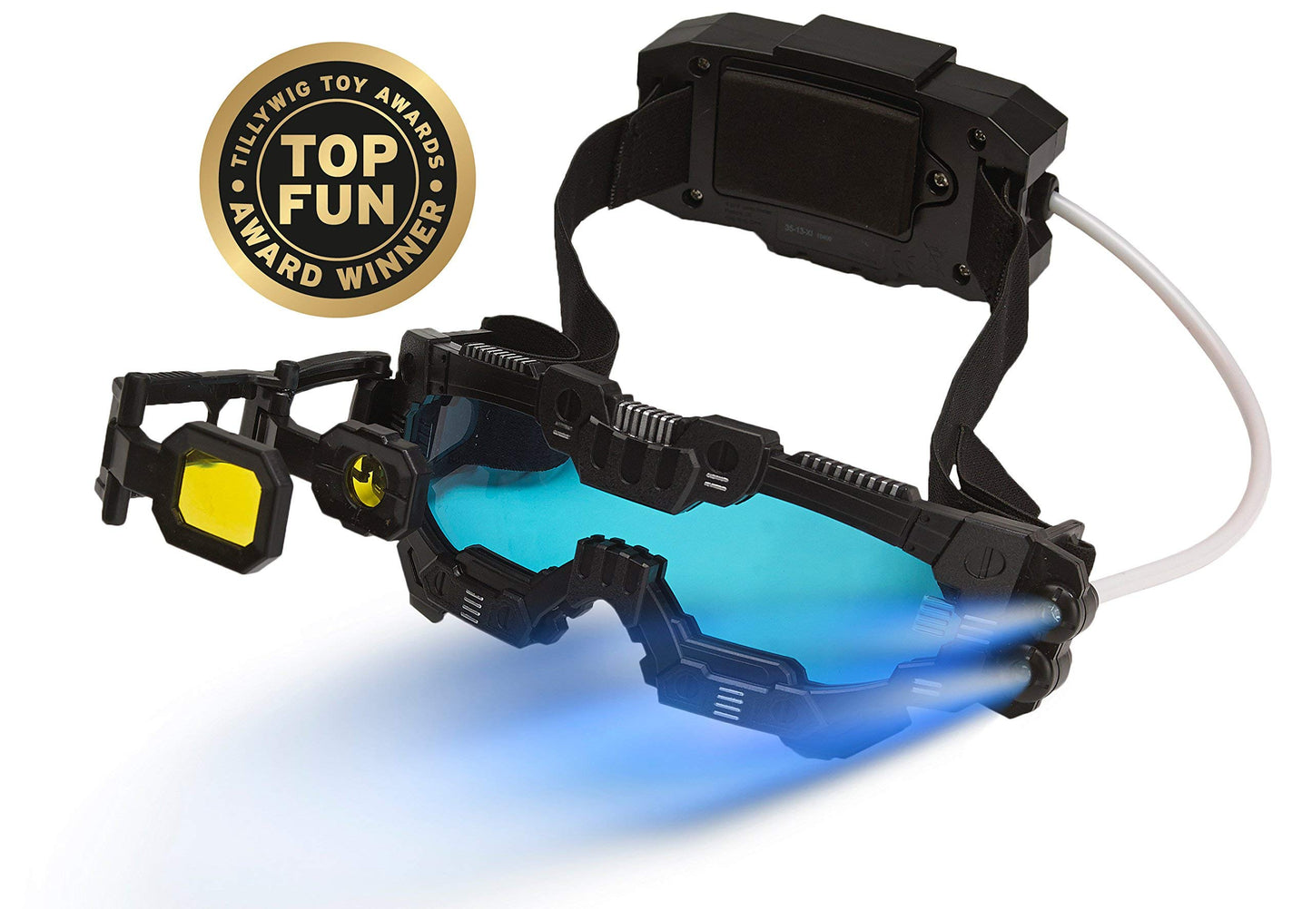 SpyX / Night Mission Goggles - Spy Kids Goggles Toy + LED Light Beams + Flip Out Scope. Adjustable Spy Lens/Glasses/Eyewear Toy Gadget for Junior…