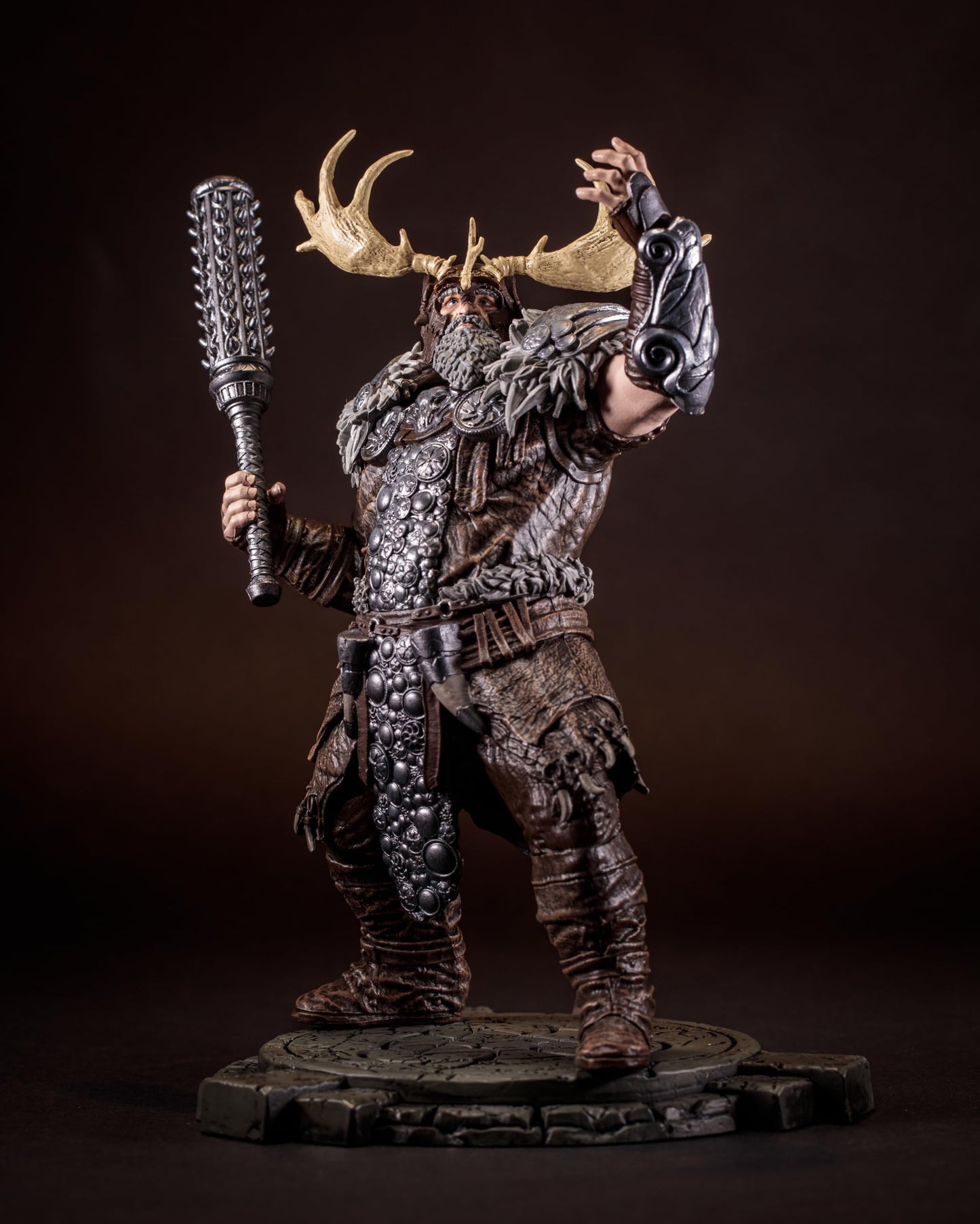 McFarlane Toys - Diablo IV Landslide Druid (Common) 1:12 Scale Posed Figure
