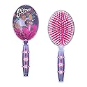 LUV HER Disney Encanto Hair Brush with Magical Sparkling Stars Confetti HairBrush, Purple - Kids Ages 3+